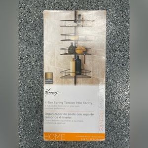 4 Tier Spring Tension Pole Caddy.